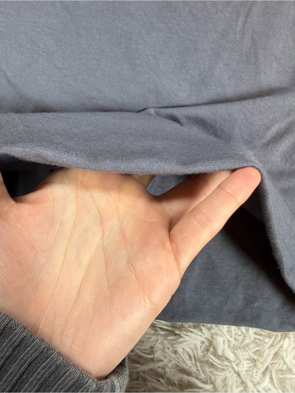 Grey Layered Top - Picture 5 of 6